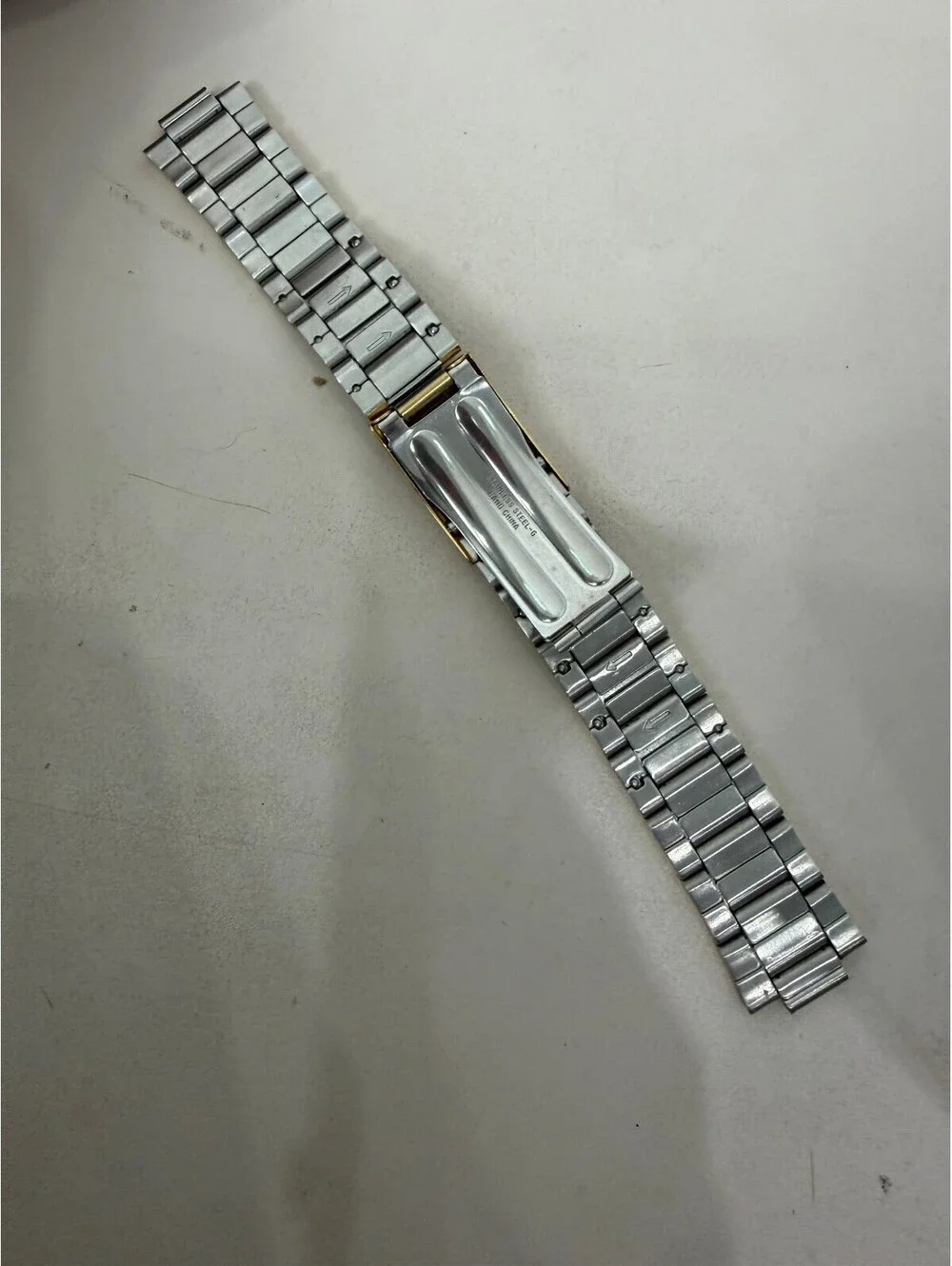 Pulsar Gold-Tone Stainless Steel Watch Band Bracelet 6.75